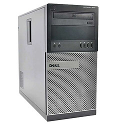 PC Tour Dell OptiPlex 990 Intel i3-2120 RAM 16Go Disque 500Go Windows 10 Wifi - Occasion