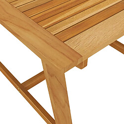 Acheter vidaXL Table à manger de jardin 88x88x74 cm Bois d'acacia massif