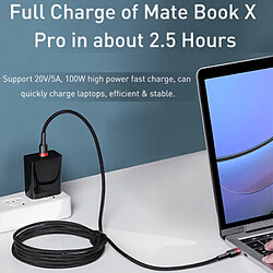 PHONECARE Câble Magnétique Fast Charge 4.0 100W (480Mb) 20V/5A USB-C VERS USB-C BaseUS 150cm pour iPad