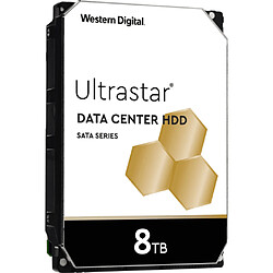 Western Digital Ultrastar DC HC320 Disque Dur HDD Interne 8000Go 3.5" SATA 6Go/s Noir