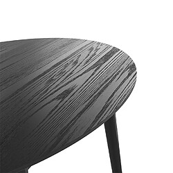 Acheter Rendez Vous Deco Table ovale Eddy en bois noir 130 cm