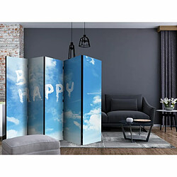 Paris Prix Paravent 5 Volets Be Happy 172x225cm