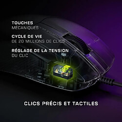 Souris gaming sans fil ultra légere - TURTLE BEACH - Pure SEL - Noire pas cher