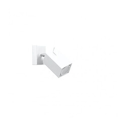 Acheter Luminaire Center Applique murale MERIDA acier blanc 1 ampoule