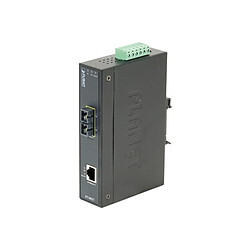 Planet Technology Corp Convertisseur RJ45/100FX IP30 multimode SC 2km -40/75°