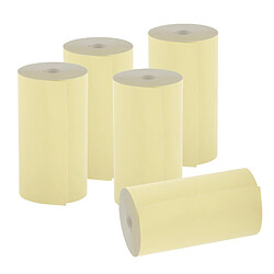 5-rouleaux Mini Mobilethermal Imprimante Rouleaux De Papier Portable 57x30mm