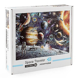 Acheter Universal Puzzle Illustration Compression Éducation Puzzle Jouet, Space Traveler Puzzle 1000 pièces