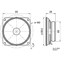 Alpexe VS-2088 - Haut-parleur (4007540020884)