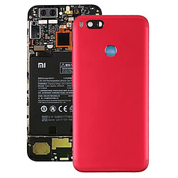 Wewoo Coque arrière Arrière avec Objectif pour Xiaomi Mi 5X / A1 Rouge