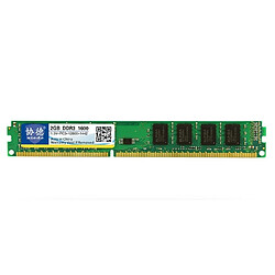 Wewoo Mémoire vive RAM DDR3 1600MHz 2GB 1.5V Module de à compatibilité totale pour PC bureau