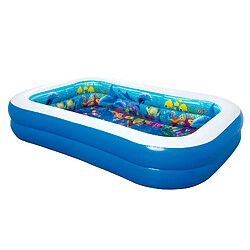 Acheter Piscine Gonflable Pour Enfants Bestway Undersea Adventure 262x175x51 cm 2 Lunettes 3D et Trésor