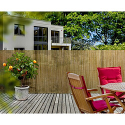 Haie Synthétique Inspiration Naturelle Nortene Fency Wick 300x150 cm | Clôture Brise-Vue Occultant de Jardin | 90% d'Occultation