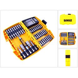 DeWalt DT 71572 Set: Embouts + Coffret en plastique solide - 45 pcs.