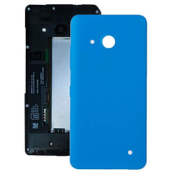 Wewoo Coque arrière bleu pour Microsoft Lumia 550 couvercle de la batterie arrière pièce détachée 