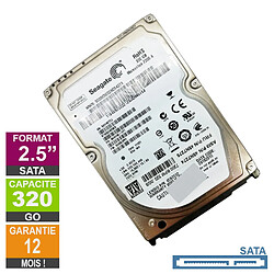 Seagate Technology Disque Dur 320Go SATA 2.5 Seagate ST9320423AS 7200rpm 16Mo - Reconditionné