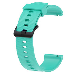 Wewoo Bracelet pour montre connectée Dragonne Sport en silicone Garmin Vivoactive 3 20mm Vert menthe 