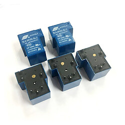 5 pièces mini relais de tension 24v 30a spdt 6 broches pcb pas cher