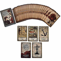 Universal Sous les roses Lenormand 40 Deck de carte The Clock Tower Love Oracle Tarot Game 