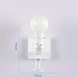 Acheter Universal Lampe murale créative à LED d'intérieur Lampe murale moderne Lampe Art Deco Fer E27 Chambre Chambre Enfant Cuisine | Lampe murale intérieure à LED