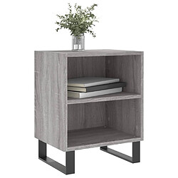 Avis Maison Chic Lot de 2 Tables de chevet,Table de nuit,Table d'appoint pour salon sonoma gris 40x30x50cm bois d'ingénierie -MN93839