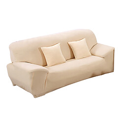 Spandex stretch canapé 2 places canapé lit housse couvre-housse beige