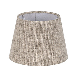 BigBuy Home Écran de lampe Marron Polyester 25 x 25 x 18 cm 