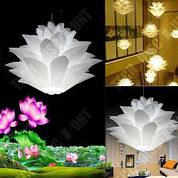 Tech Discount TD® Vente chaude Moderne Lotus Lustre Pendentif Plafond Lampe Suspendue Lumière Abat-Jour Maison Chambre Décor Lustre Fleur chaud