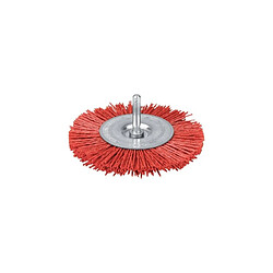 SCID Brosse circulaire nylon rouge ls 100 4500 