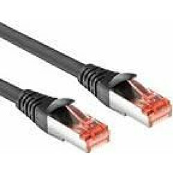 Act Music ACT Black 3 meter CAT6A U/FTP PVC high flexibility tangle-free patch cable snagless with RJ45 connectors (FB5003) 