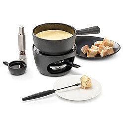 Avis Service à fondue chocolat et fromage 1 fourchette noir/inox - 8569.80 - STOCKLI