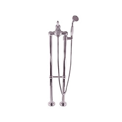 Rav Colonne de douche sur pied LABE avec douchette en chrome 110 cm