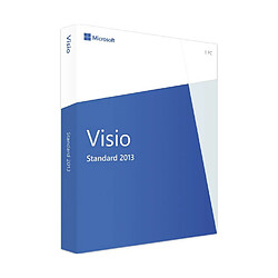 Microsoft Visio 2013 Standard - Clé licence à télécharger - Livraison rapide 7/7j