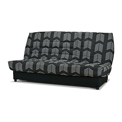 Avis Gruhier Banquette Clic-clac Beija - Tissu chevrons A111 - Couchage 128 x 188 x 14 cm - B