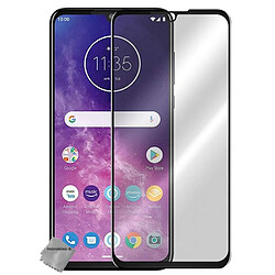 Htdmobiles Film de protection vitre verre trempe incurve integral pour Motorola One Zoom - NOIR