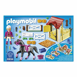 Avis Playmobil® Box avec cavalière et pur-sang Arabe Playmobil Country 6934