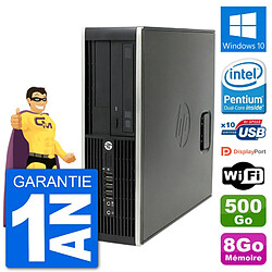 PC HP Compaq Pro 6300 SFF Intel G630 RAM 8Go Disque Dur 500Go Windows 10 Wifi · Occasion 