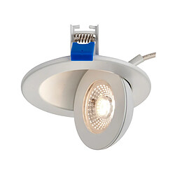 Avis Saxby Downlight encastré 4CCT Tri Wattage 8W Peinture Blanc Mat IP44