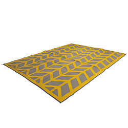 Bo-Camp Tapis d'extérieur Chill mat Flaxton 2,7x3,5 m XL jaune ocre