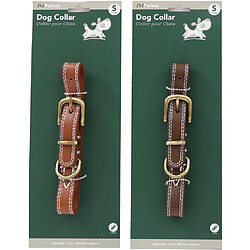 Sil Collier en polyuréthane pour chien (Lot de 2) S - 35 cm. Collier en polyuréthane pour chien (Lot de 2) S - 35 cm