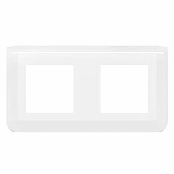 Acheter enjoliveur - 2 x 2 modules - horizontal - blanc - legrand mosaic 078804l