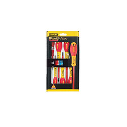 Coffret de tournevis isolés 1000V FatMax® - 6 pcs (Electricien / Pozidriv) STANLEY 0-65443