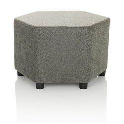 Tabouret rembourré BAREO Gris hjh OFFICE