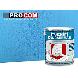 PRO COM Etancheite sous carrelage, douche, salle de bain, cuisine, pièce humide - Resine d'imperméabilisation, protection à l'eau PROCOM-10 litres