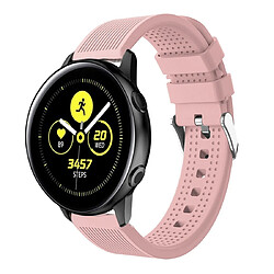 Wewoo Bracelet pour montre connectée en silicone avec Smartwatch Garmin Vivoactive 3 rose 