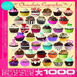 Acheter Eurographics Chocolat Cupcakes Puzzle (1000 pièces)