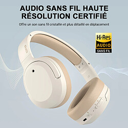 Avis Edifier W820NB Plus Casque sans fil à réduction de bruit active - Ivoire