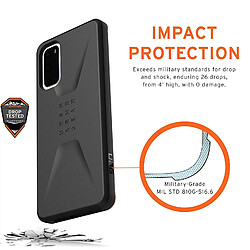 Acheter Urban Armor Gear Civilian Series coque de protection pour téléphones portables 15,8 cm [6.2] Housse Noir (SAMSUNG STEELERS 6.2 CIVILIAN BLACK)