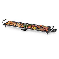 Plancha teppanyaki 1800w 90x23 cm - FCTE110EBK90 - NEDIS