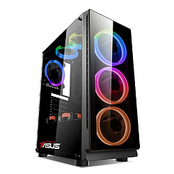 VIST PC Gaming PBA Ryzen 5 - RAM 16Go - RTX 3050 - SSD 1To M.2 - WIFI - Winodws 11 Pro 