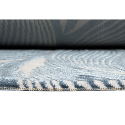 Acheter Hadorn Tapis 120x120 Bleu Royal Nature